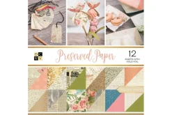 Double-Sided Cardstock Stack 12″X12″ – Color Pop W/Holo Foil