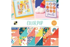 Double-Sided Cardstock Stack 12″X12″ – Posh & Pink