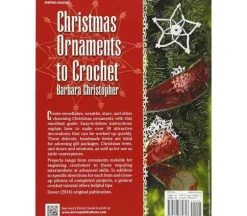 Dover Christmas Ornaments Crochet Book
