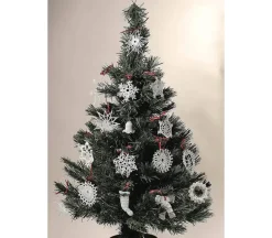 Dover Christmas Ornaments Crochet Book