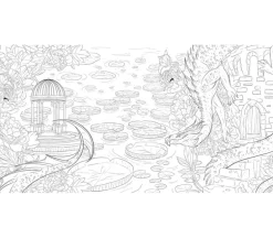 Dover Coloring Book – Fantastic Worlds