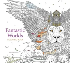 Dover Coloring Book – Fantastic Worlds
