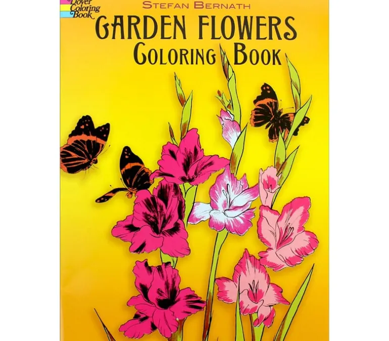 Dover Coloring Book – Garden Flowers