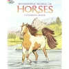 Dover Coloring Book – Wonderful World Of Horses