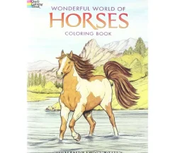 Dover Coloring Book – Wonderful World Of Horses