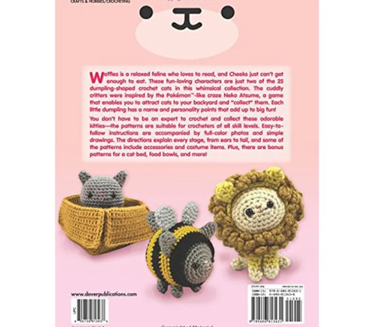 Dover Dumpling Cats Crochet Book