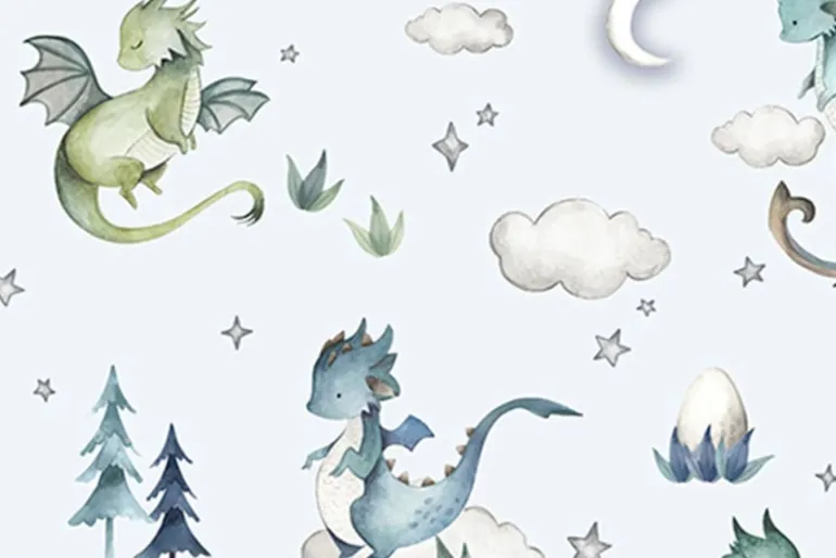 Dragon Dreams Digital Cuddle Multicolor