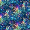Dragonfly Illusion Leafy Vine in Multicolor