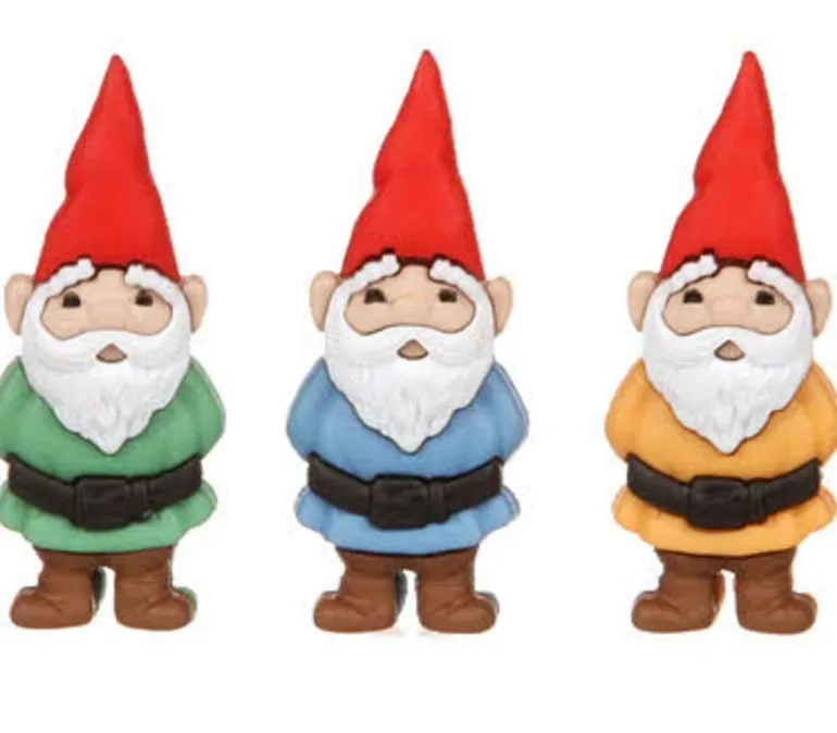 Dress It Up Button – Garden Gnomes