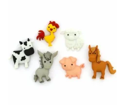 Dress It Up Button – In The Barnyard