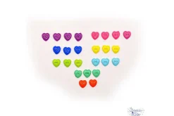 Dress It Up Button – Mini Simple Hearts