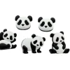 Dress It Up Button – Panda Pile – 5 Pieces