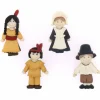 Dress It Up Buttons – Pilgrims & Indians