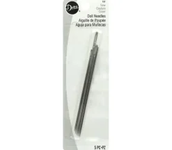 Dritz Doll Needles – 3 Sizes – 5 Piece