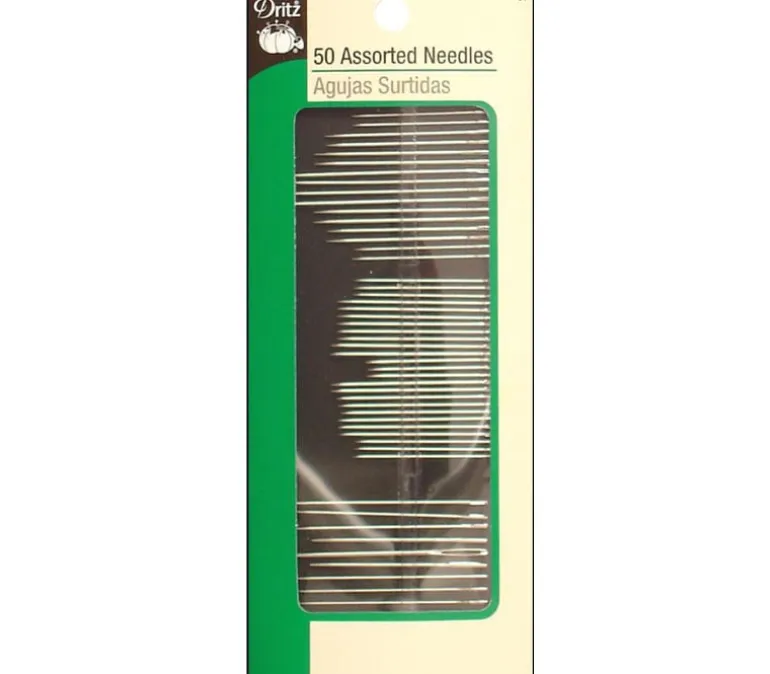 Dritz Handneedles – Assorted Colors – 50 Piece