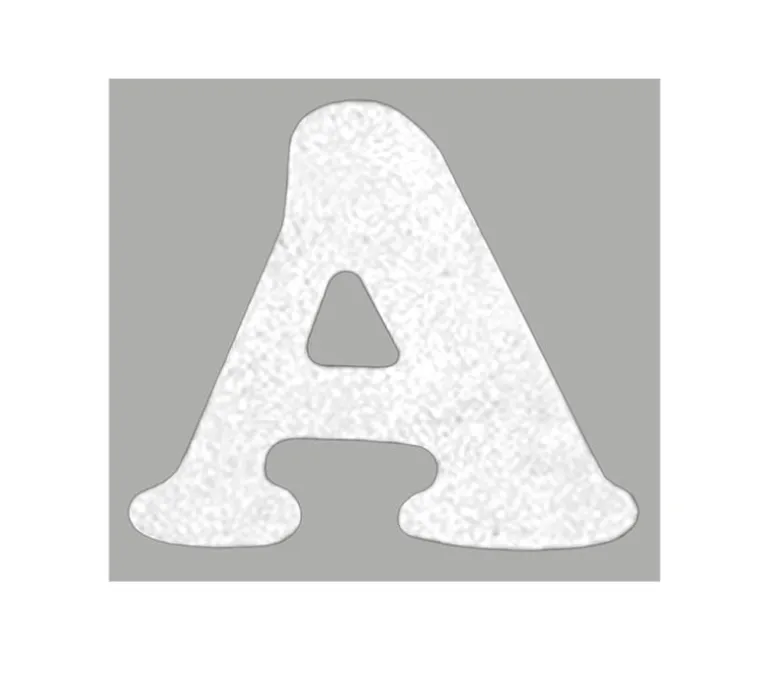 Dritz Iron On Letters Cooper 1-1/2-inches White