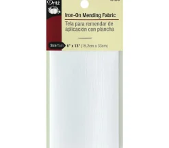 Dritz Patch Iron On – Mending Fabric – 6-inch x 13-inch – White