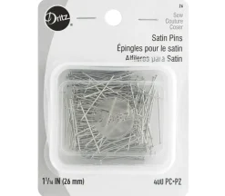 Dritz Pins – Satin – Size 17 – Steel – 400 Piece