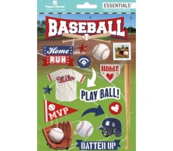 3D Sports Stickers – Baseball