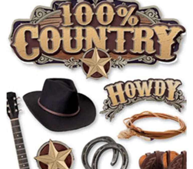 3D Stickers – Country