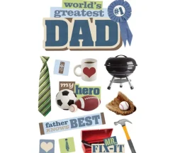 3D Stickers – Dad