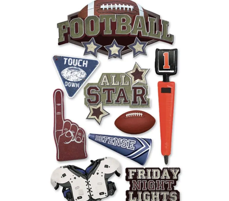 3D Stickers – Football