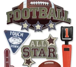 3D Stickers – Football
