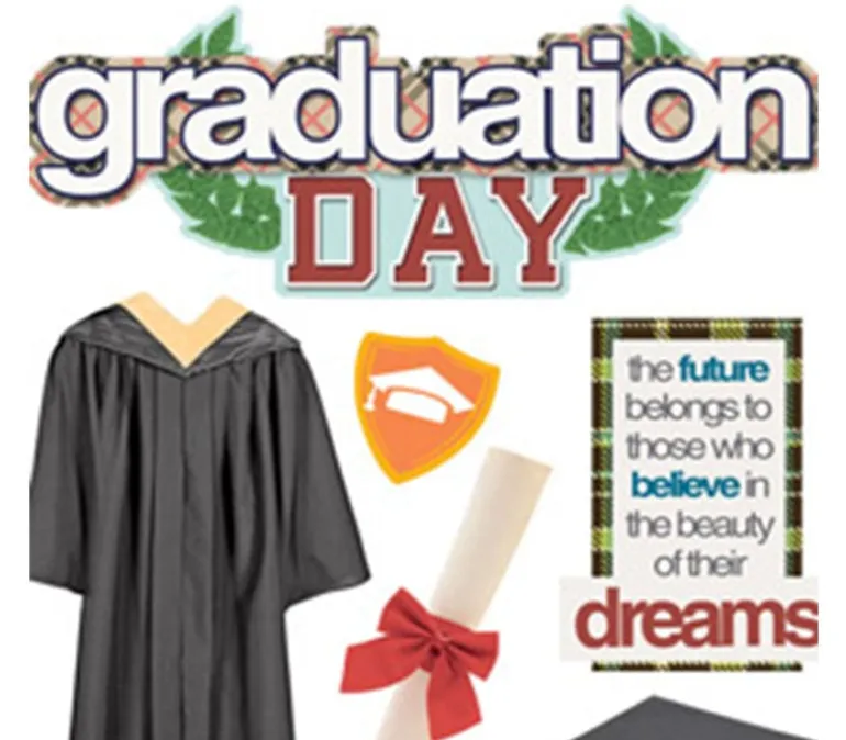 3D Stickers – Graduation Day