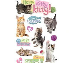 3D Stickers – Here Kitty Kitty