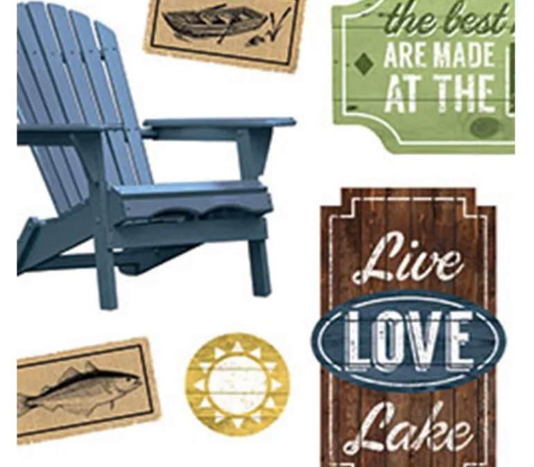 3D Stickers – Lake Life