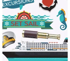 3D Stickers – Let’s Cruise