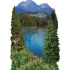 3D Stickers – Mountain Lake