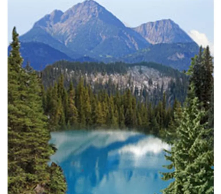 3D Stickers – Mountain Lake
