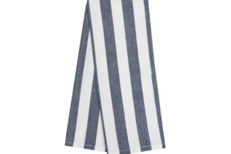 Dunroven House Americana Red & White Stripe Tea Towel
