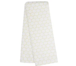 Dunroven House Christmas Border Tea Towel Light Blue / Dark Blue – 400-102
