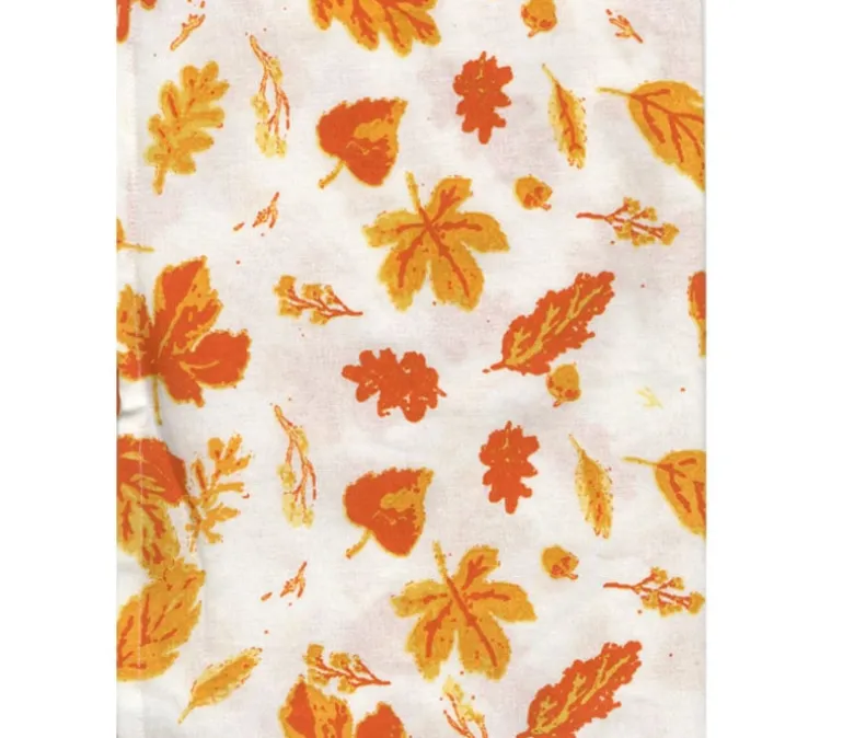 Dunroven House Honeycomb Dijon and White Towel K351-D