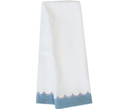 Dunroven House Nordic Green Trees Print Towel #400-135