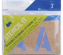 Duro Stencil Set – 3-inch