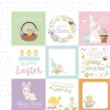 Easter Basket: 4×4 Journaling Cards 12×12 Patterned Paper