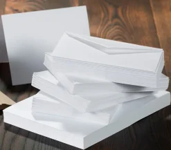 Echo Park A2 Scored Card Base Set – 20 Count White – Horizontal