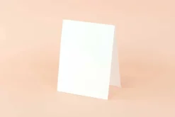 Echo Park A2 Scored Card Base Set – 20 Count White – Horizontal