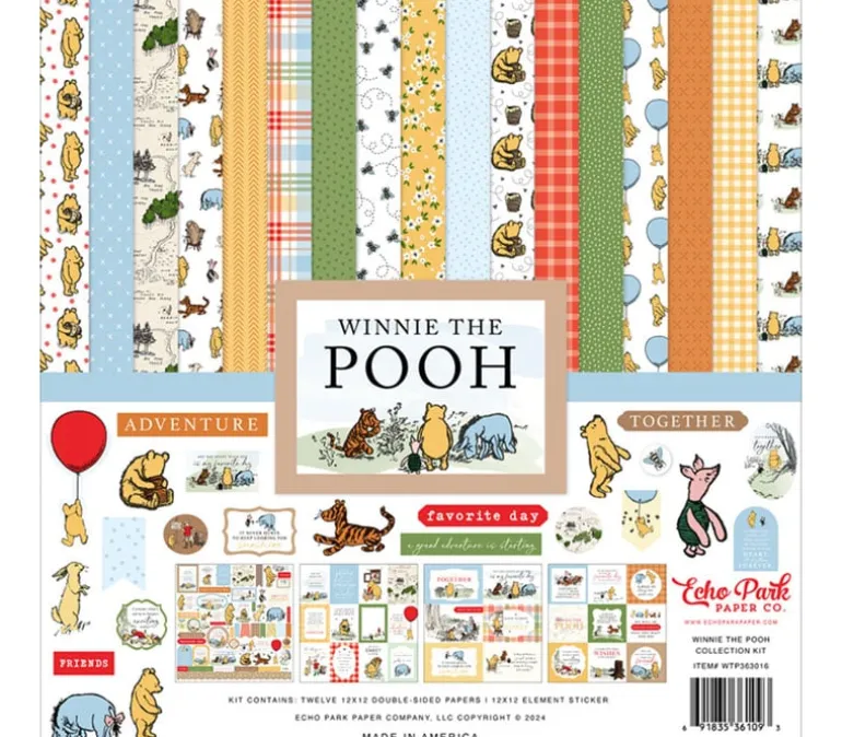 Echo Park Collection Kit – 12×12 – Winnie the Pooh