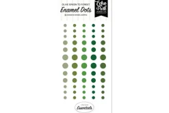Echo Park Essentials Decorative Brads – Green