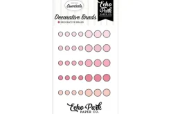 Echo Park Essentials Enamel Dots – Pink