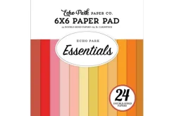 Echo Park Essentials Paper Pad – 6×6 – Warm