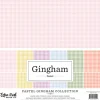 Echo Park Paper Collection Kit – 12×12 – Pastel Gingham