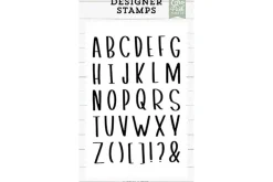 Echo Park Stamp Set – Ezra Alphabet