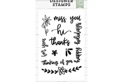 Echo Park Stamp Set – Hello Sentiments