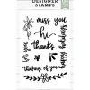 Echo Park Stamp Set – Love You Sentiments