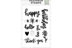 Echo Park Stamp Set – Love You Sentiments